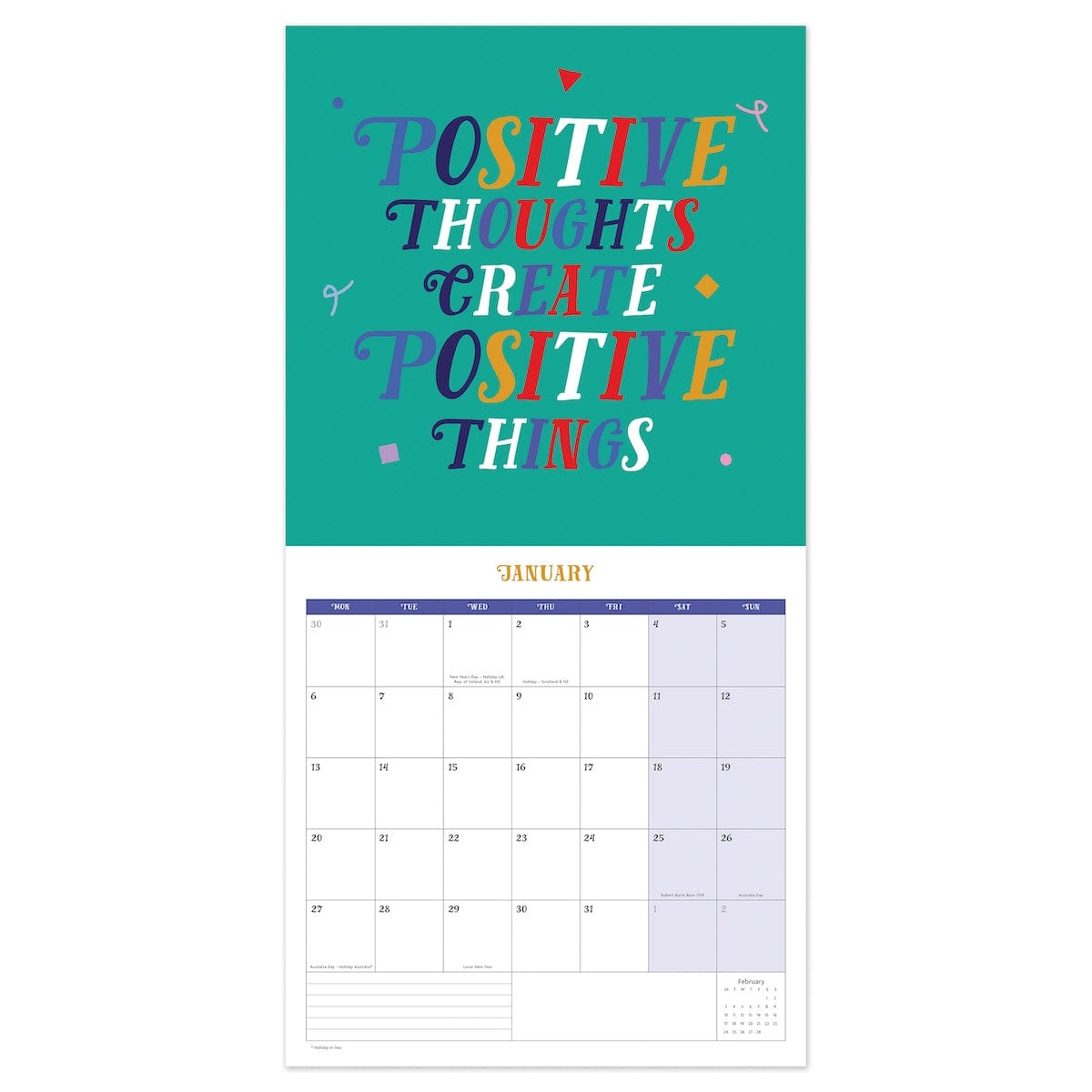 The Bright Side Calendars Good Things Are Coming 2025 Calendar