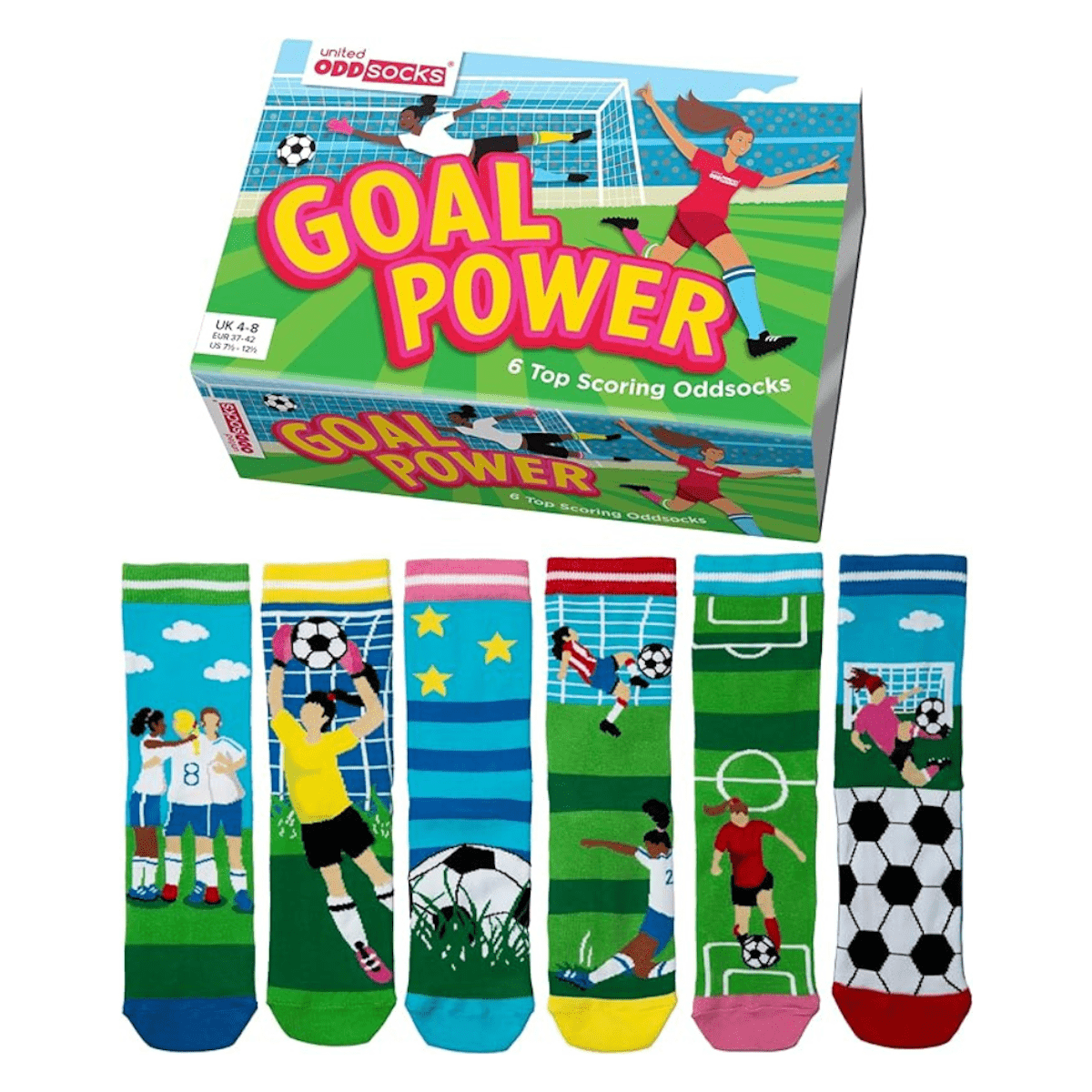 United Odd Socks Socks Goal Power Football Themed Gift Socks