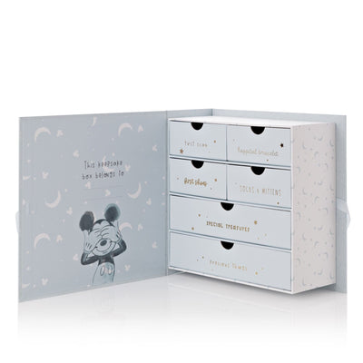 Widdop Gifts Storage Tins, Trinket & keepsake Boxes Disney Mickey Mouse Baby Keepsake Box