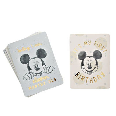 Widdop Gifts Novelty Gifts Disney Mickey Mouse Baby Milestone Cards