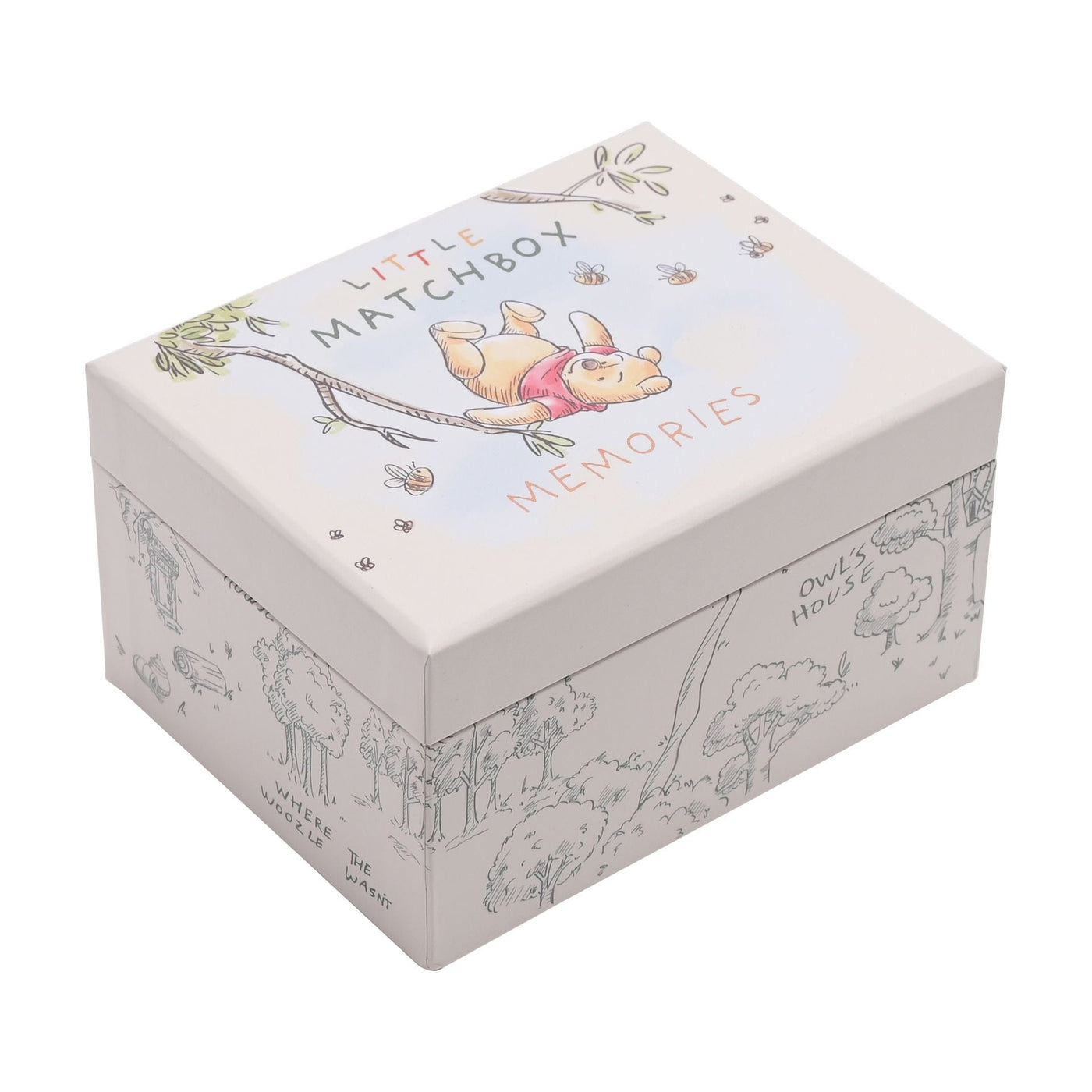 Widdop Gifts Storage Tins, Trinket & keepsake Boxes Disney Winnie the Pooh Matchbox Keepsake Box