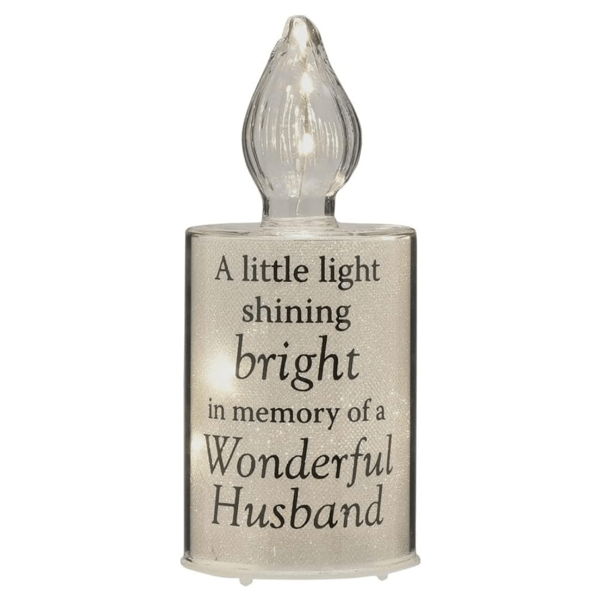 Widdop Gifts Home accessories Husband Memorial Candle Light