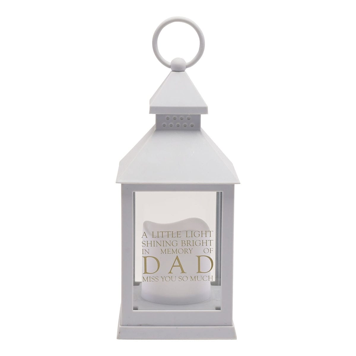 Widdop Gifts Home accessories In Memory of Dad Memorial Lantern