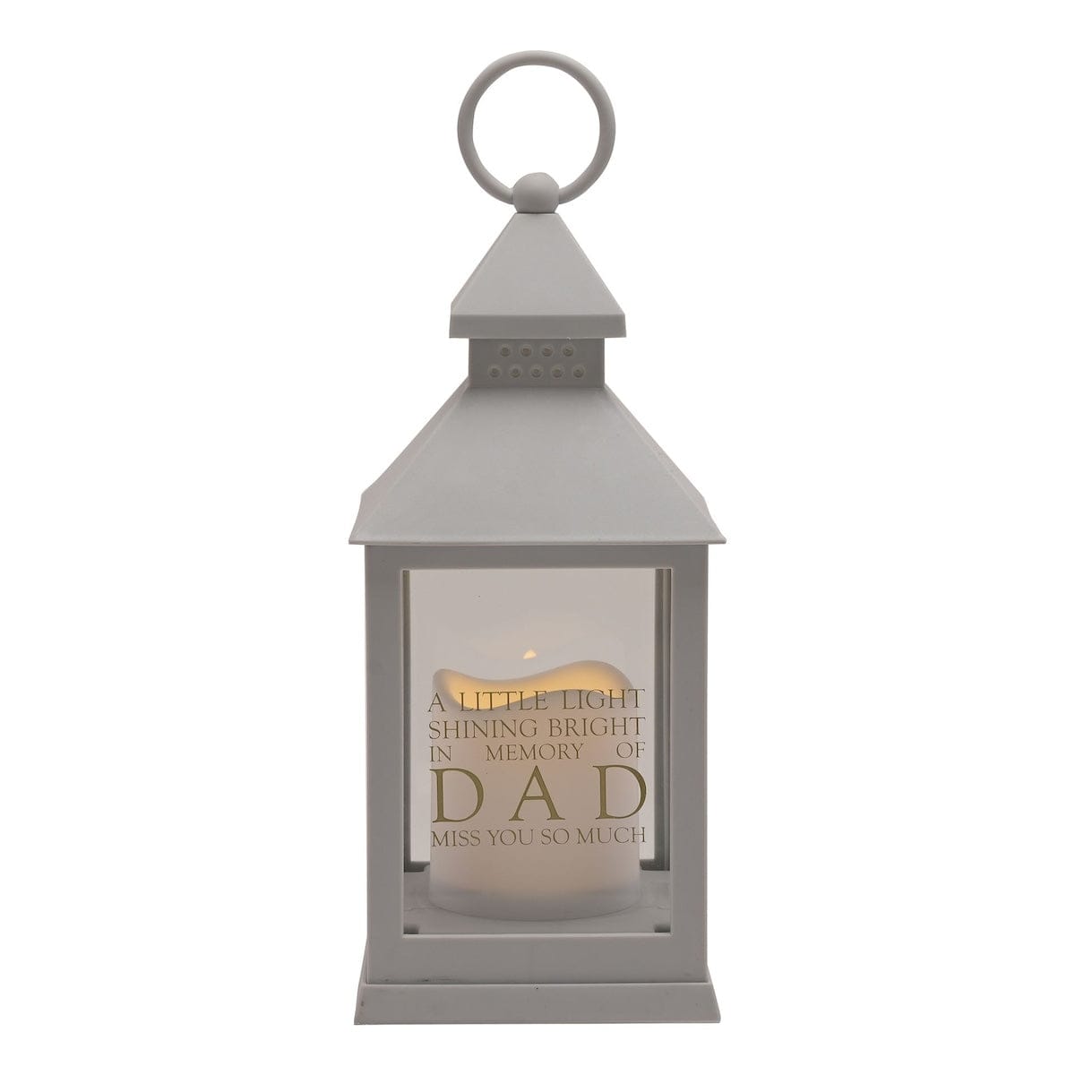 Widdop Gifts Home accessories In Memory of Dad Memorial Lantern