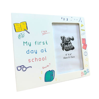 Widdop Gifts Photo Frames & Albums My First Day At School Photo Frame With Stand