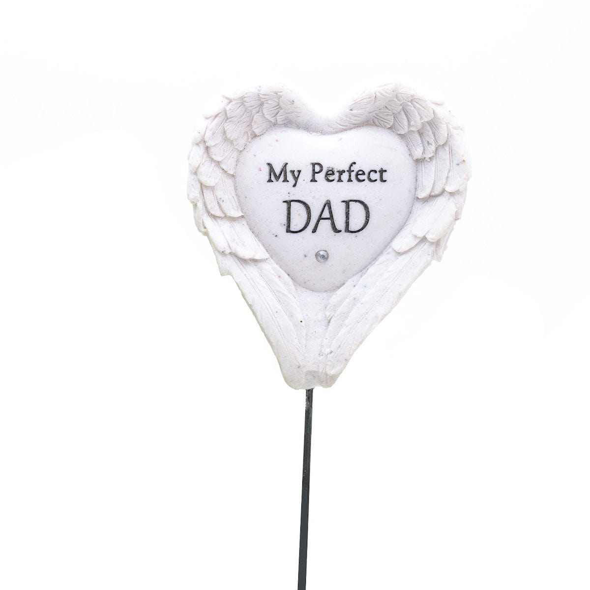 Widdop Gifts Wall Signs & Plaques My Perfect Dad Angel Wings Graveside Stake