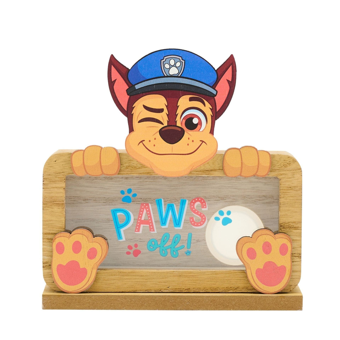 Widdop Gifts Money Boxes Paw Patrol Chase Wooden Money Box