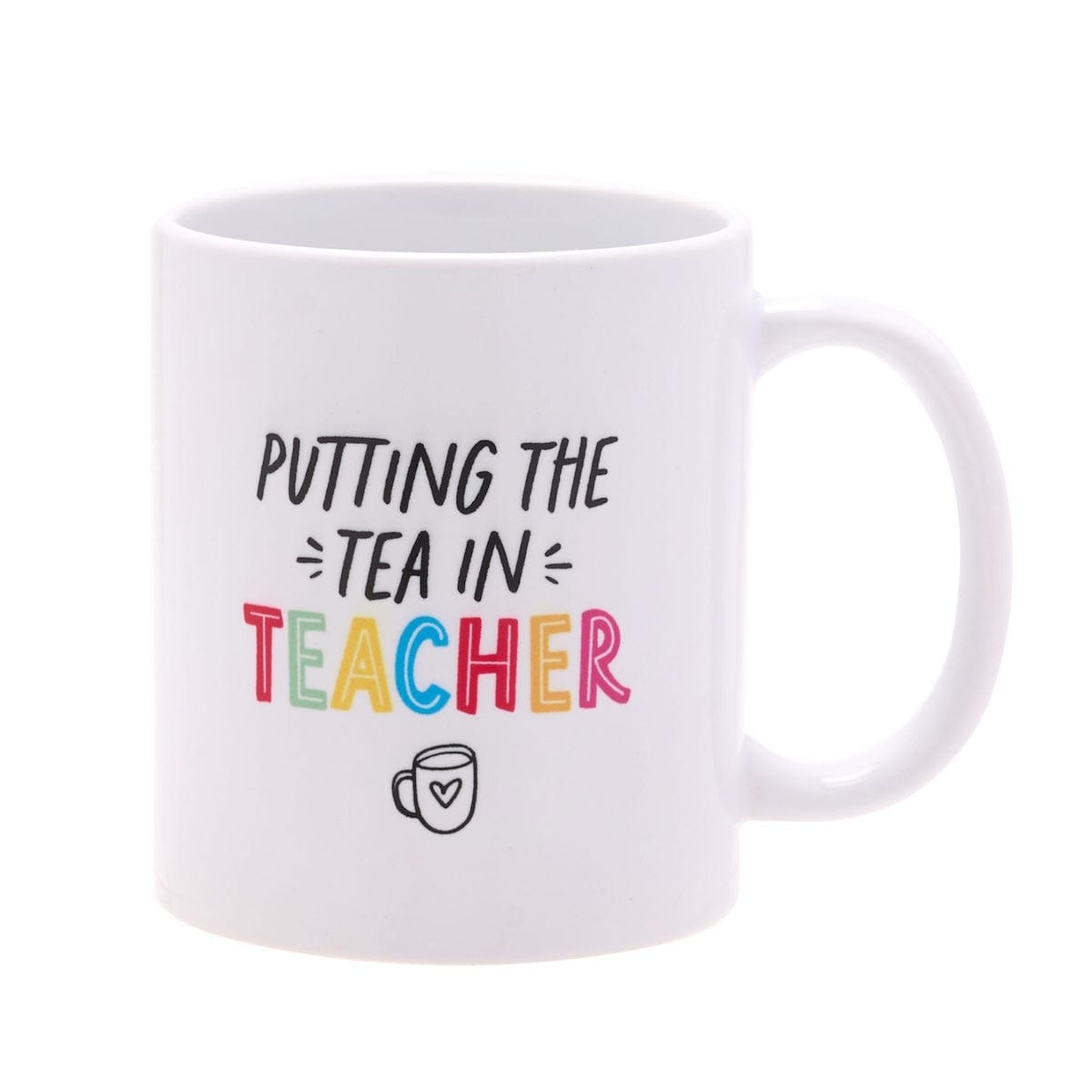 Widdop Gifts Mugs Putting The Tea in Teacher Gift Mug