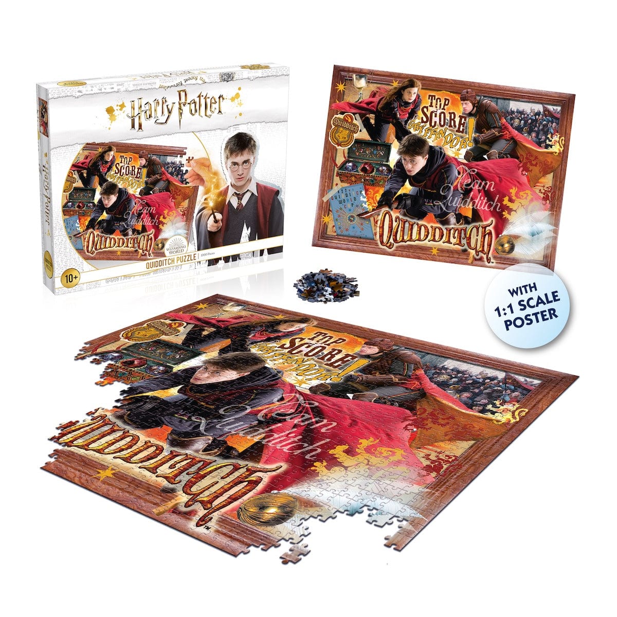 Winning Moves Games Harry Potter Quidditch 1000 Piece Jigsaw Puzzle