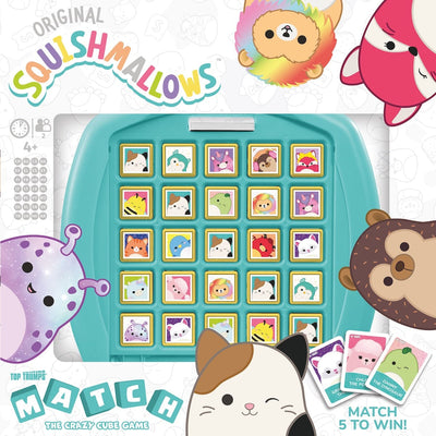 Winning Moves Games Original Squishmallows Match The Crazy Cube Game