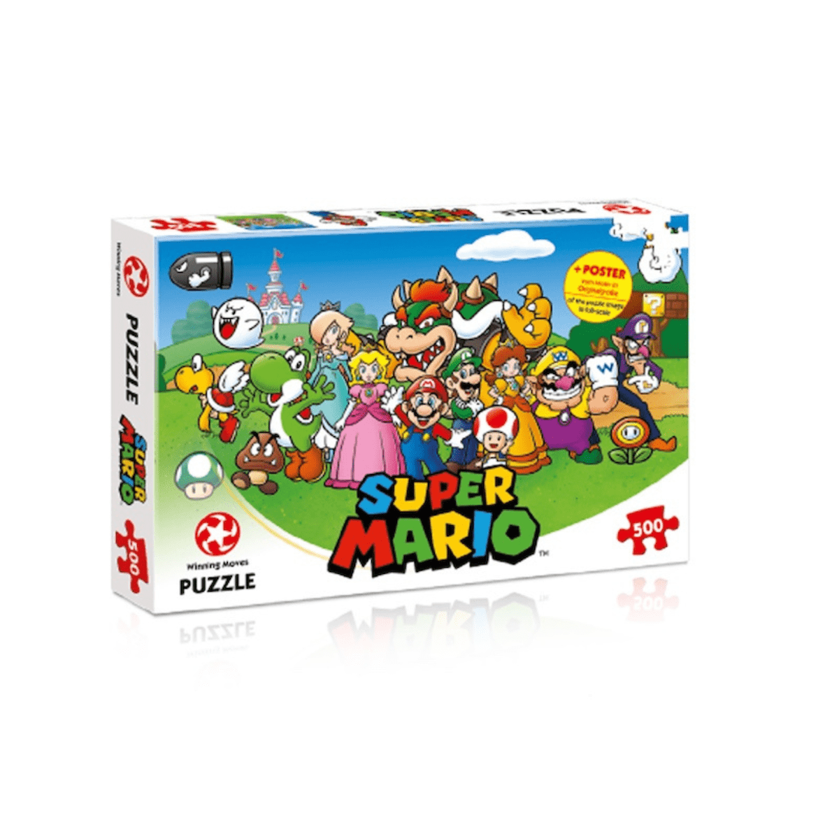 Winning Moves Games Super Mario 500 Piece Jigsaw Puzzle