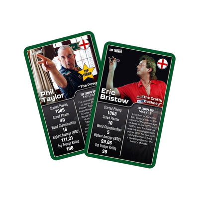 Winning Moves Games Top Trumps Top 30 Darts Greats