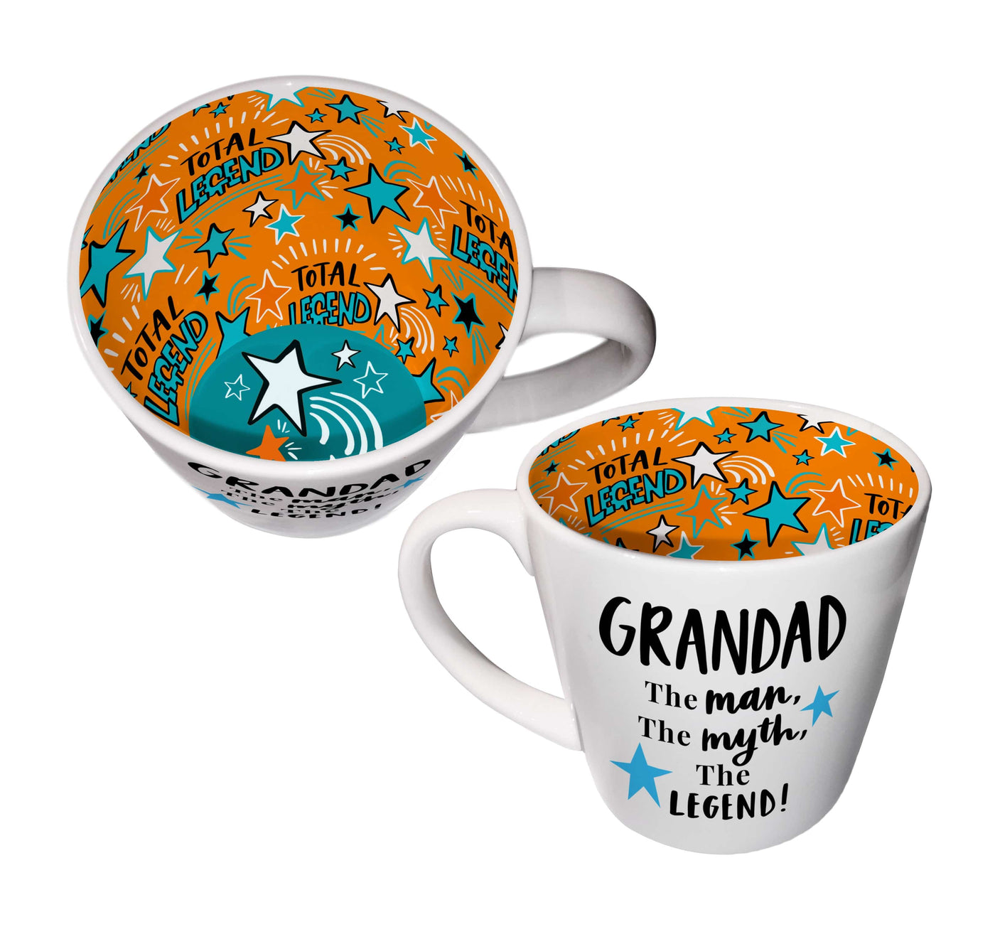 WPL Mugs & Drinkware Grandad The Legend Ceramic Gift Mug