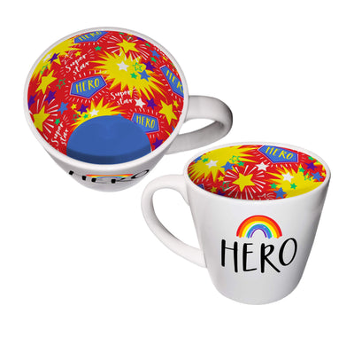 WPL Mugs & Drinkware Hero Rainbow Design Gift Mug