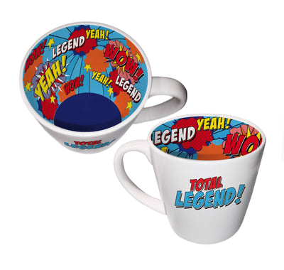 WPL Mugs & Drinkware Total Legend Superhero Design Gift Mug