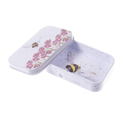 Wrendale Designs Storage Tins Bumble Bee Animal Illustrated Miniature Storage Gift Tin