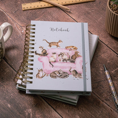 Wrendale Designs Stationery Cattitude Ring Bound Notebook