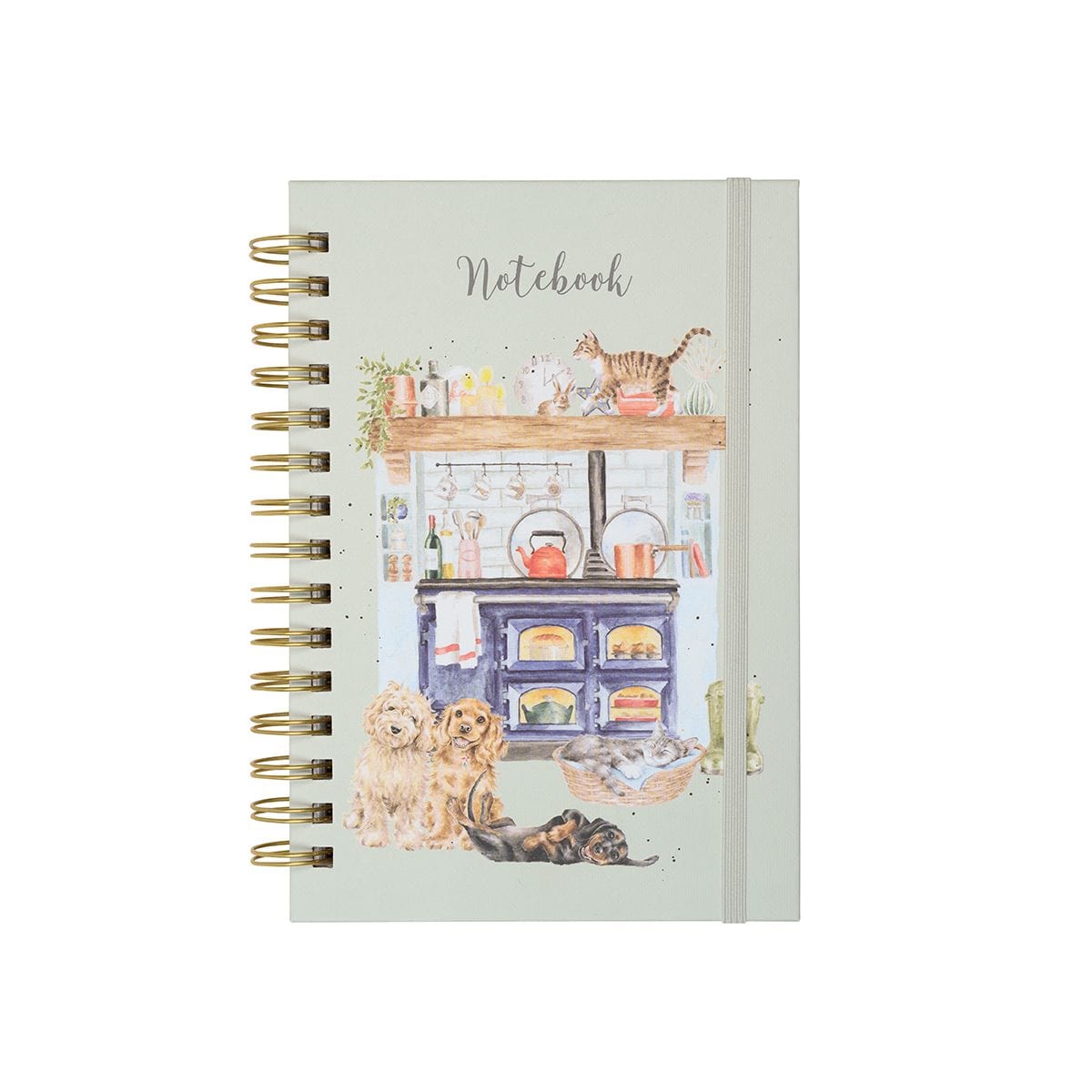 Wrendale Designs Stationery Country Kitchen Dog and Cat Notebook