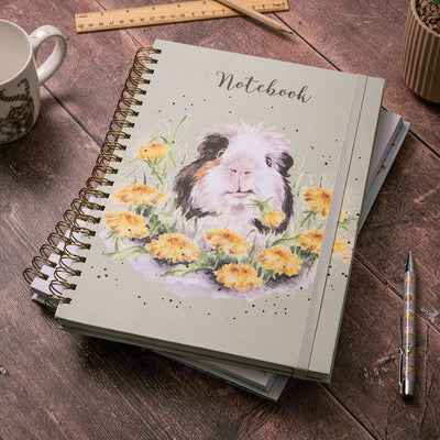 Wrendale Designs Stationery Dandy Day Guinea Pig A4 Notebook