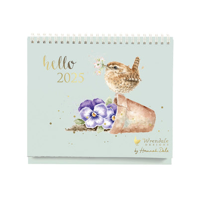 Wrendale Designs Calendars Hello 2025 Desktop Calendar