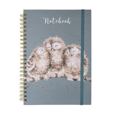 Wrendale Designs Stationery Owlets A4 Ring Bound Notebook