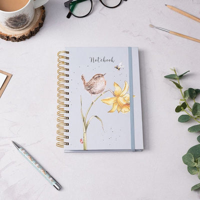 Wrendale Designs Stationery The Birds and The Bees Wren Notebook