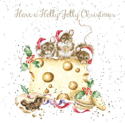 Mollie and Fred Gifts Set of 8 Luxury Foiled Christmas Cards